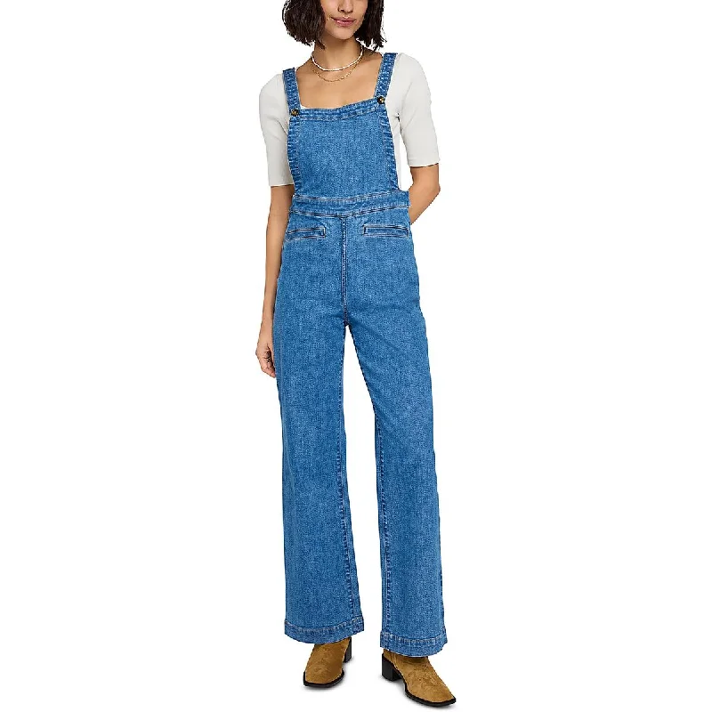 women's jumpsuits with pastel huesFaherty Womens Denim Overall Jumpsuit