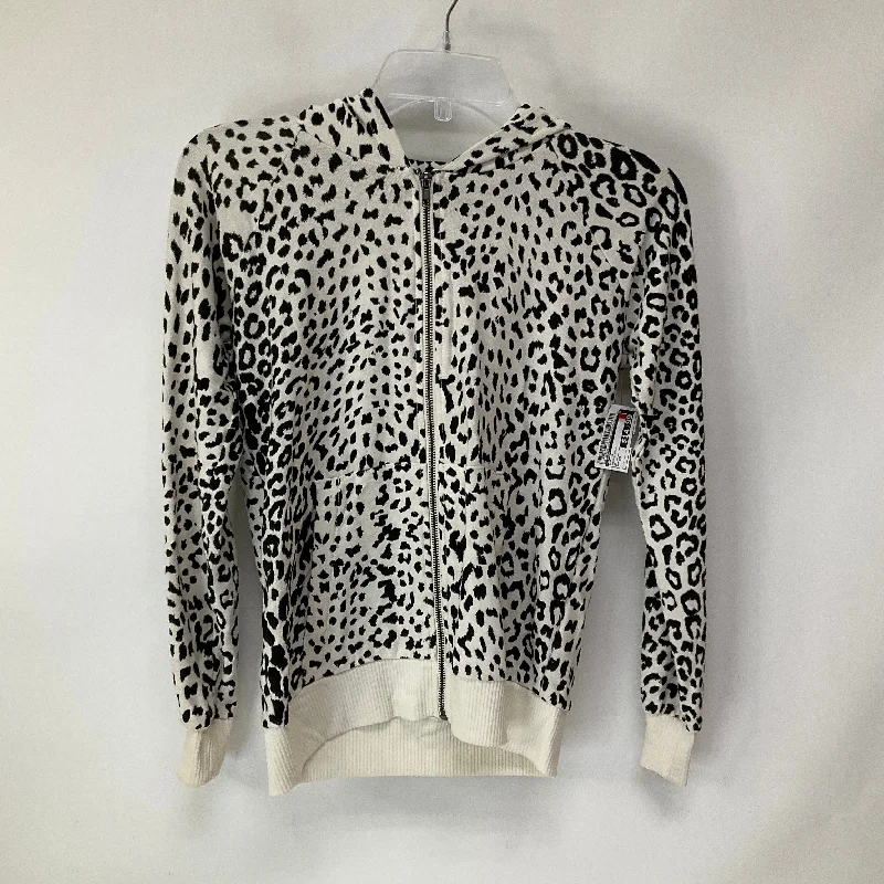 women's long sleeve tops with retro patternsTop Long Sleeve By Chaser In Animal Print, Size: Xs