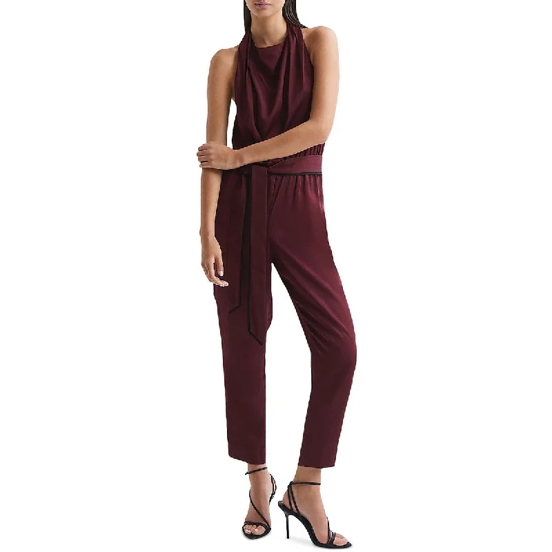 women's dressy jumpsuitsReiss Womens Frida Wais  Jumpsuit