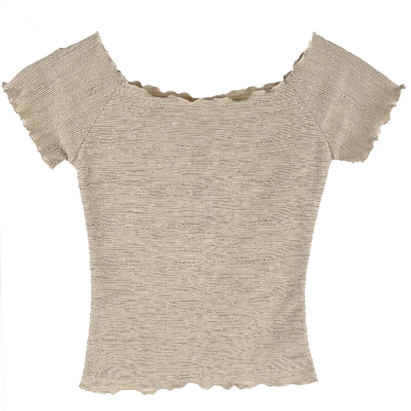 women's tops for those who want to create outfits that are both trendy and timelessBrown Rice Crepado Ballet Top