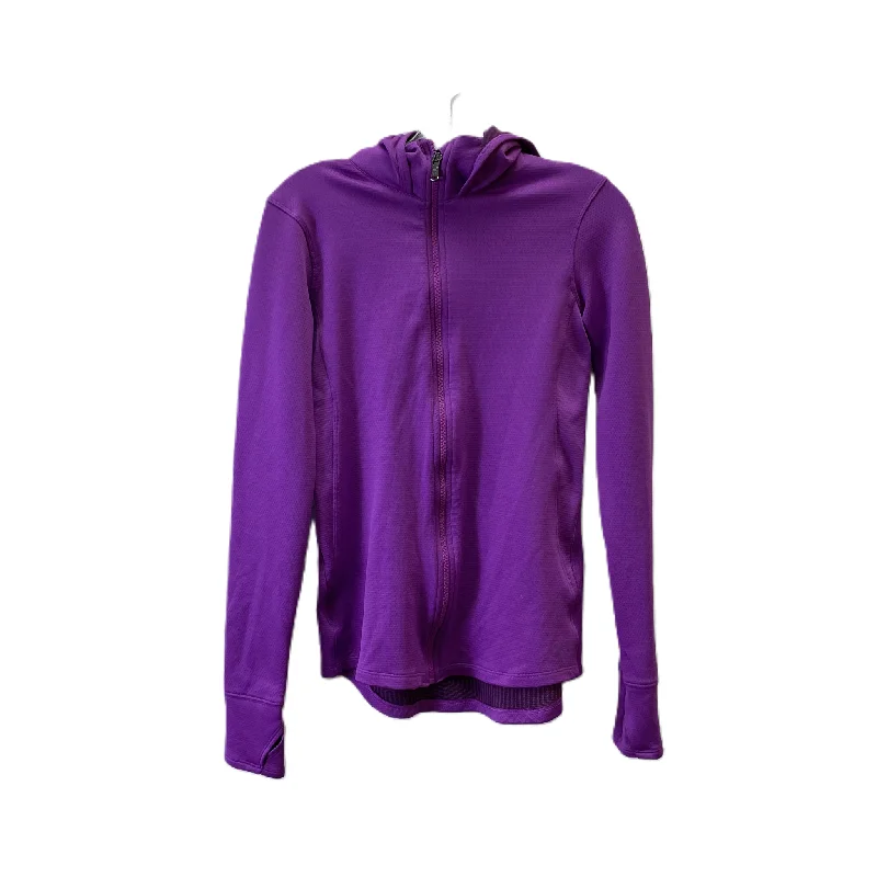 women's long sleeve tops with warm and cozy fabricTop Long Sleeve Basic By Coldwater Creek In Purple, Size: L