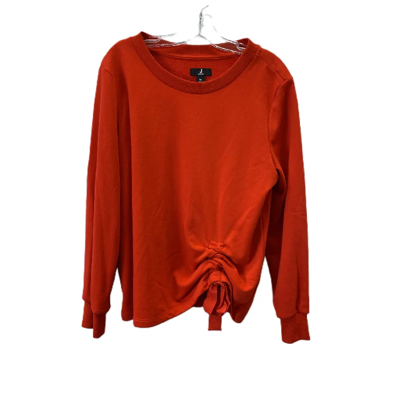 women's long sleeve tops for cocktail partiesTop Long Sleeve By Jason Wu In Red, Size: M