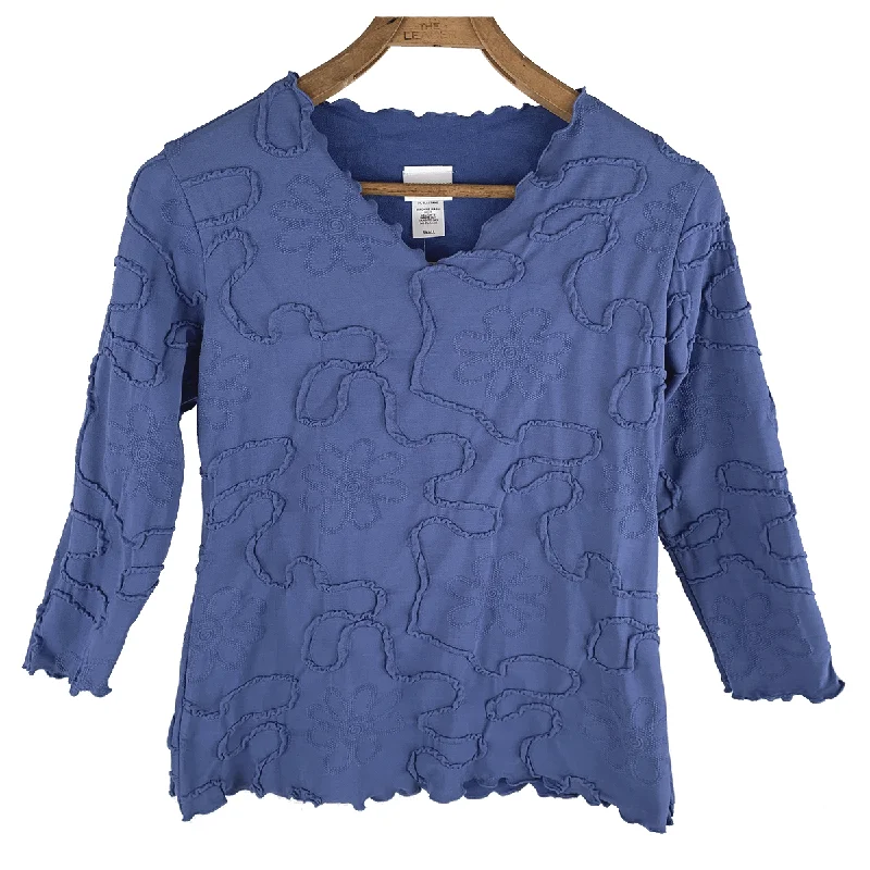 plus-size women's topsBijou Blue Conduit Surreal Top