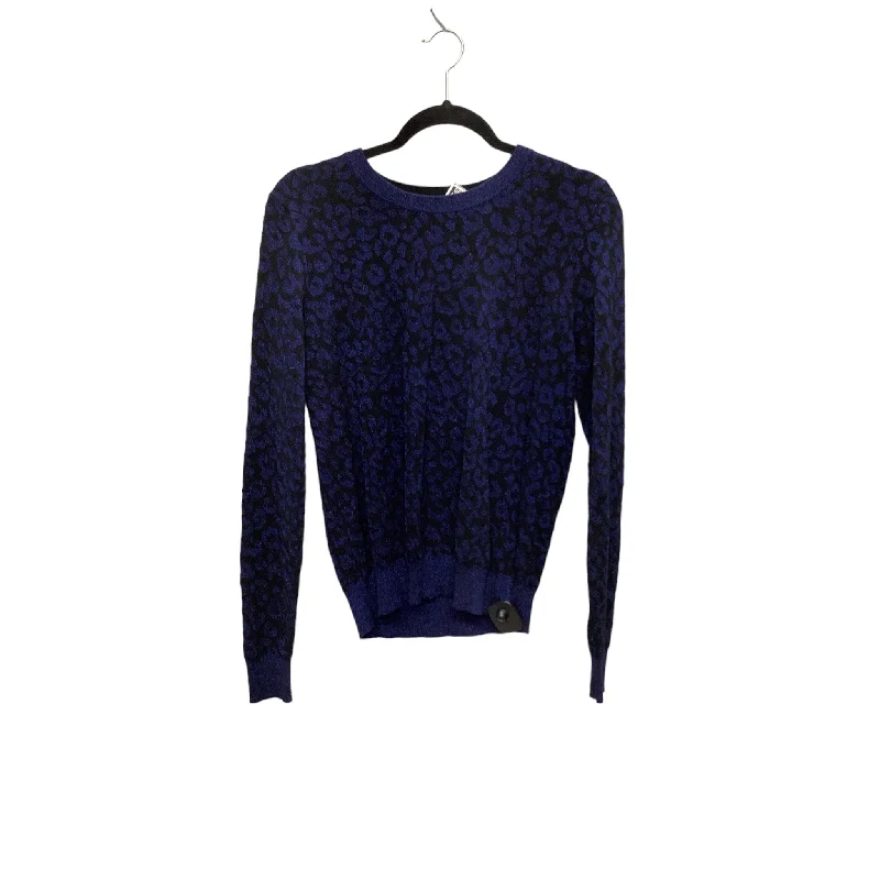 women's long sleeve tops with loose fitsTop Long Sleeve By Banana Republic In Blue, Size: S