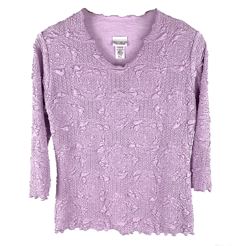 women's tops for those who want to stay cool and chic during warmer weatherPastel Lilac Lyrac Surreal Top