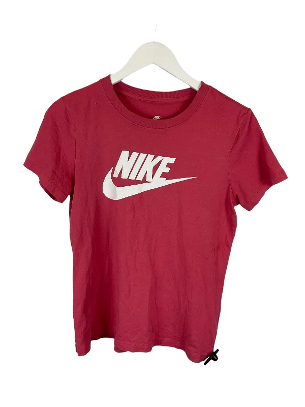 women's T-shirts for travelPink Top Short Sleeve Nike, Size S