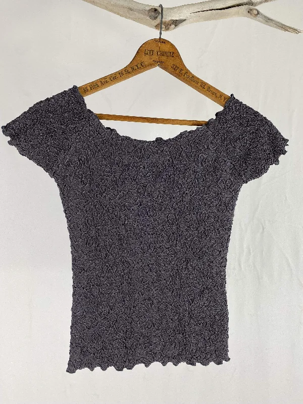 women's tops for those who value both quality and affordabilityPavement Razy Brazilian Textured Ballet Top