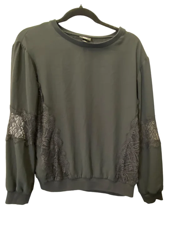 women's long sleeve tops with exclusive collaborationsTop Long Sleeve By Mossimo In Black, Size: Xs