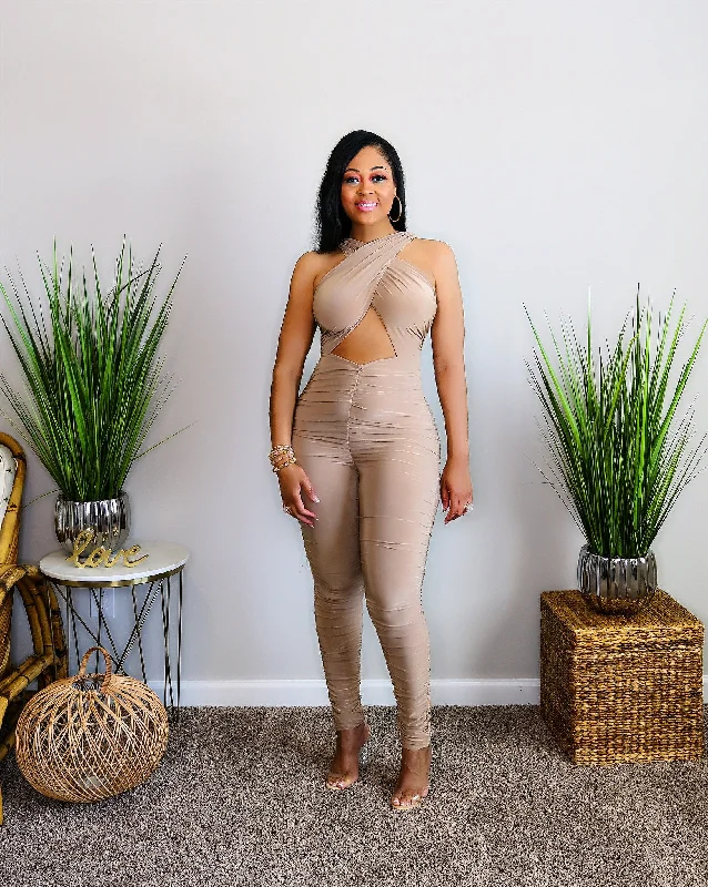 women's jumpsuits made of velvetWhoa Jumpsuit