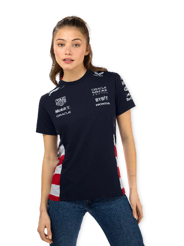 women's coats with oversized fitsOracle Red Bull Racing Women's USA Replica T-Shirt