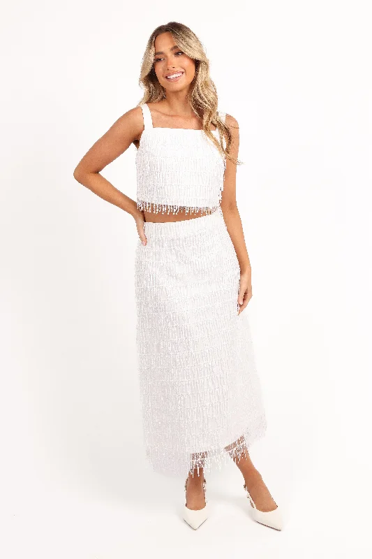 Allure Two Piece Set - White