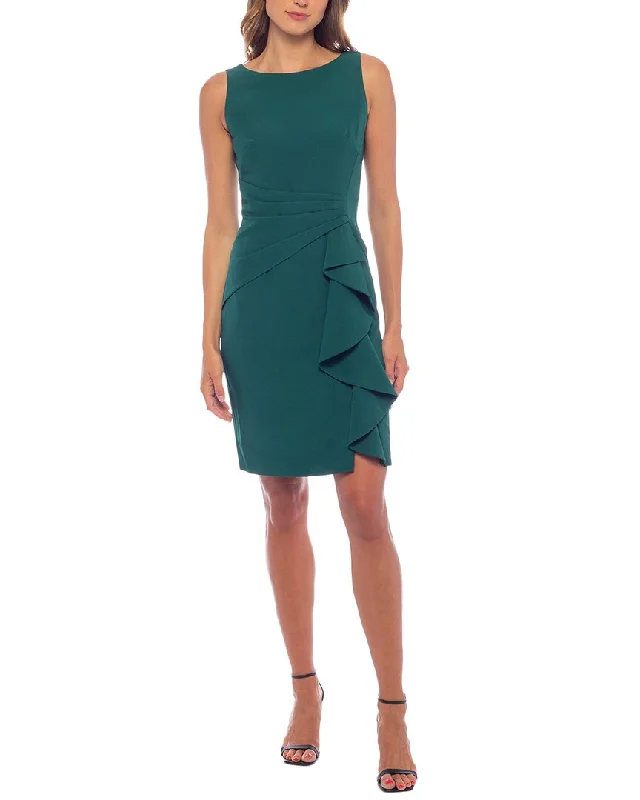 women's sheath dressesMarina Sleeveless Solid Midi Dress