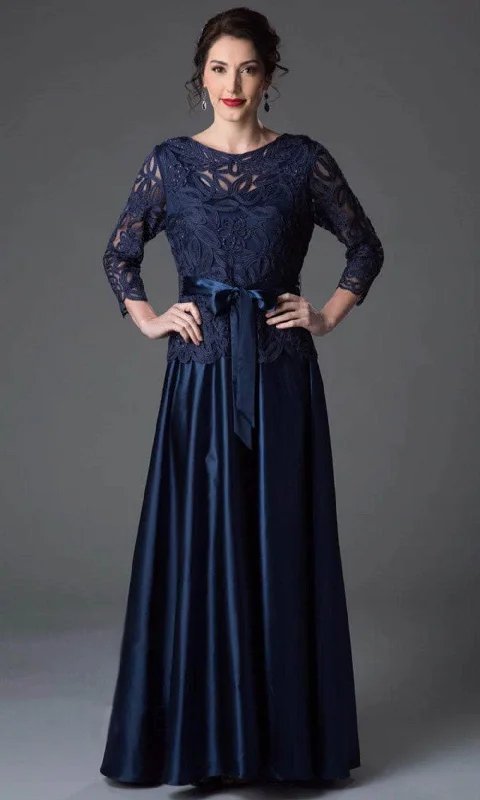 women's lace dressesSoulmates 1601 - Beaded Embroidered Formal Evening Gown