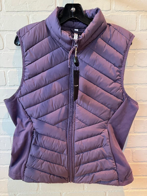 women's coats for tall womenVest Puffer & Quilted By Fabletics In Purple, Size: Xl