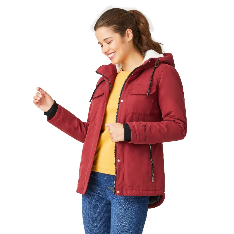 women's coats with sequin embellishmentsFree Country Women's Cascade Canvas Riva Jacket