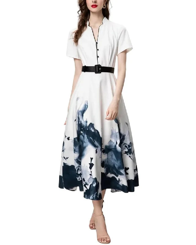 women's silk dressesBURRYCO Midi Dress