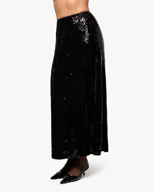 women's versatile work skirtsStraight Sequin Skirt