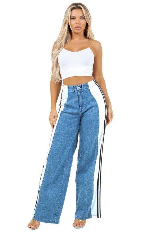 women's mom jeans denimWOMEN FASHION CASUAL STYLE DENIM PANTS