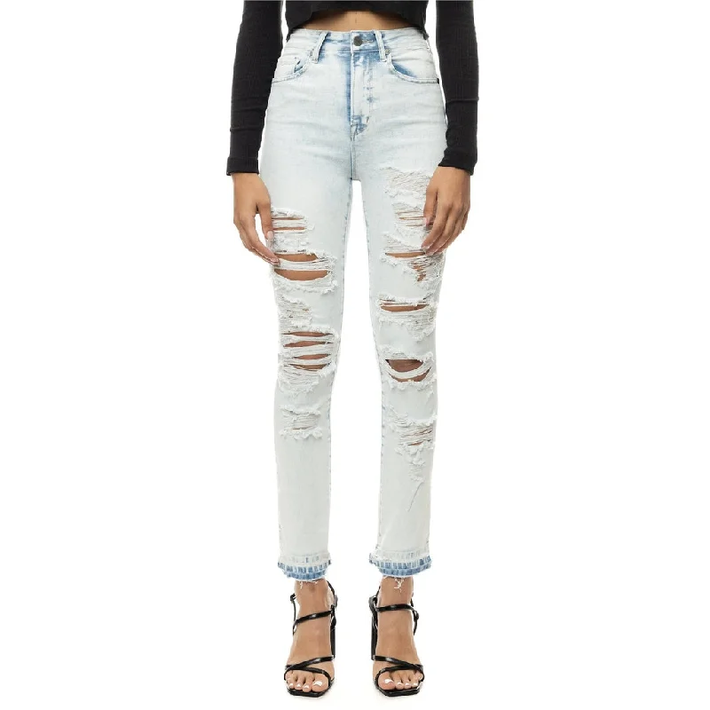 women's denim jeans for a flattering silhouetteHigh Rise Super Skinny Heavy Ripoff Jeans - Rivington Splash