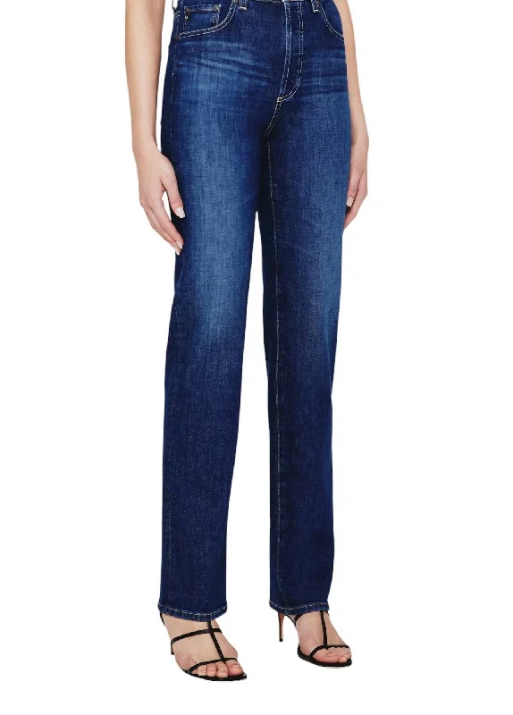 women's patterned pantsAlexxis Straight Jeans In East