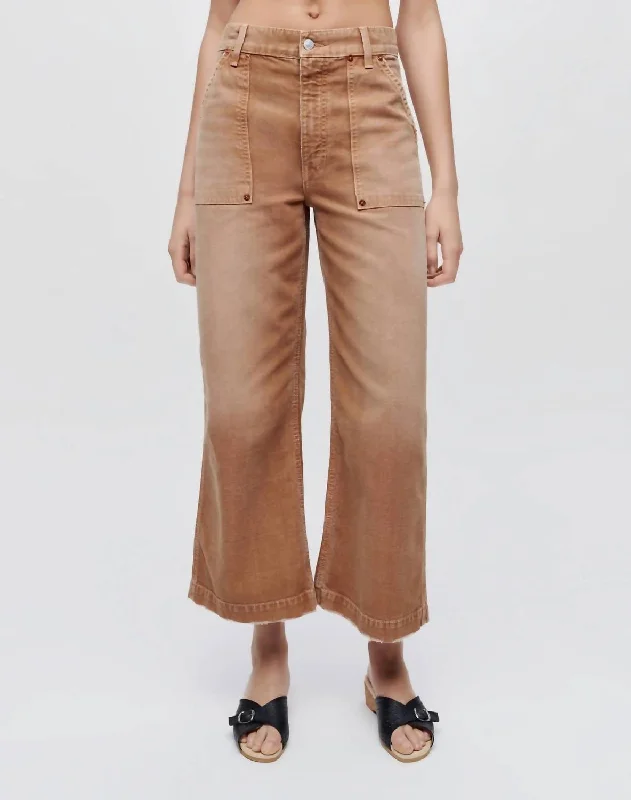 women's mid-rise pantsBaker Pant In Travertino