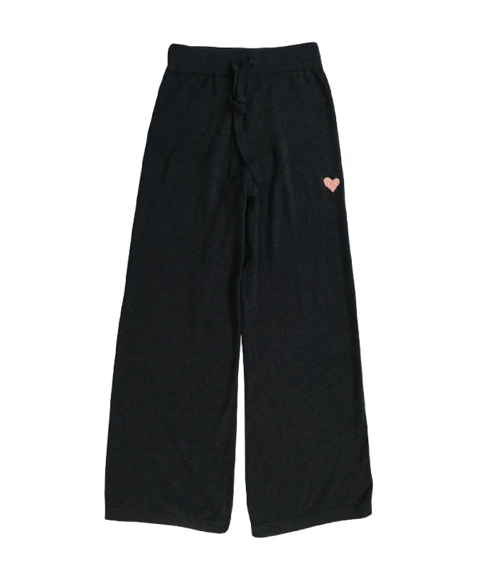 women's linen pantsCotton Cashmere Lounge Pant In Carbon