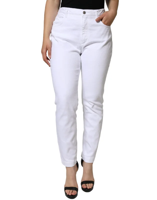 women's cashmere pantsDolce & Gabbana  Cotton Stretch AUDREY Skinny Women's Jeans