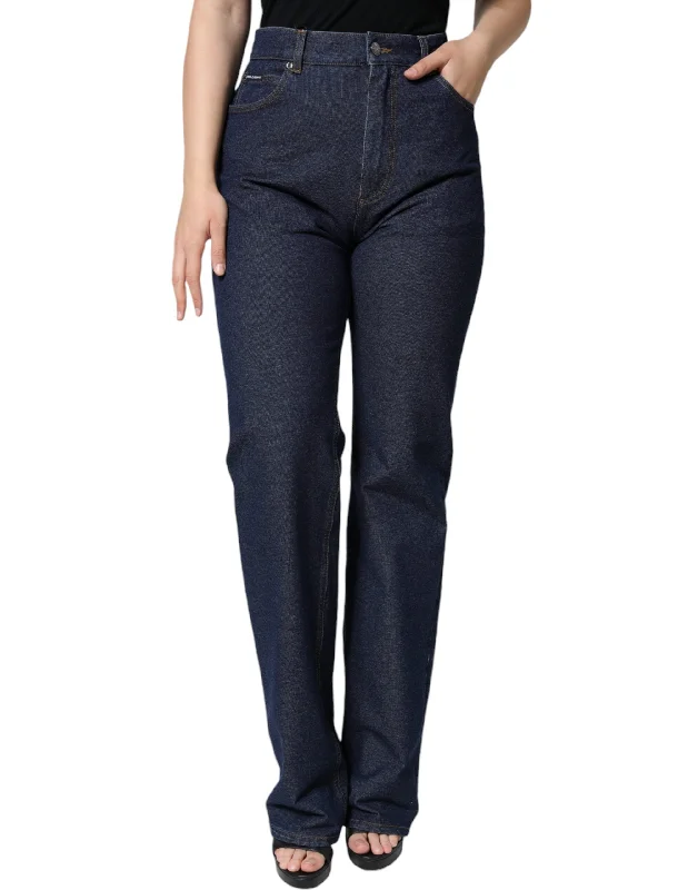 women's waterproof pantsDolce & Gabbana   Cotton Stretch Straight  Women's Jeans