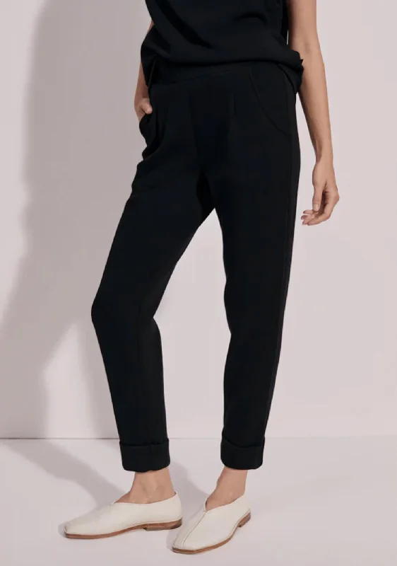 women's nursing pantsThe Rolled Cuff 25" Pant In Black