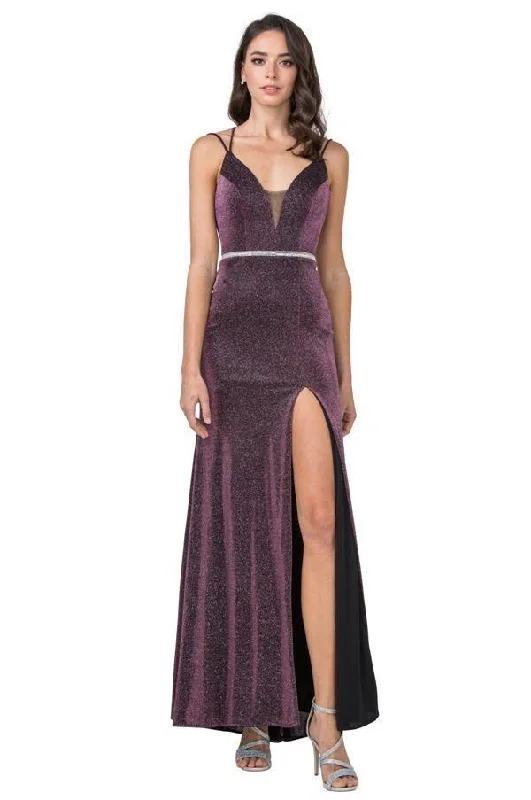 women's unique dressesProm Long Formal Fitted Sheath Glitter Dress