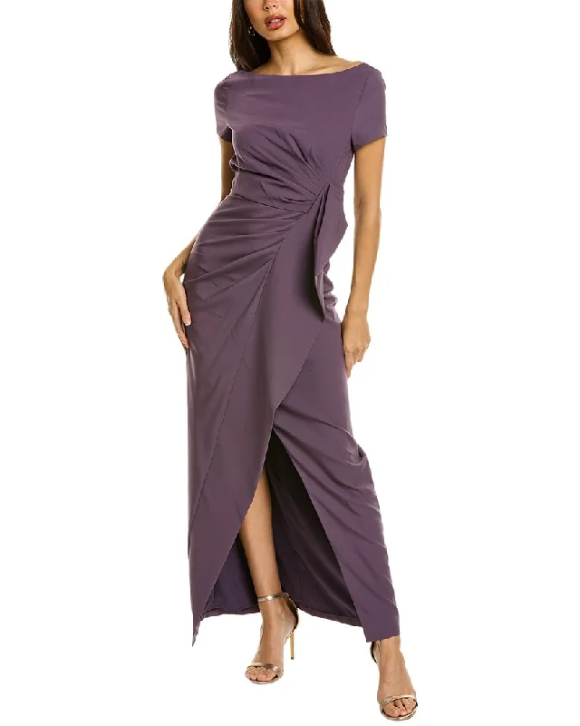 women's party dressesKay Unger Franca Column Gown