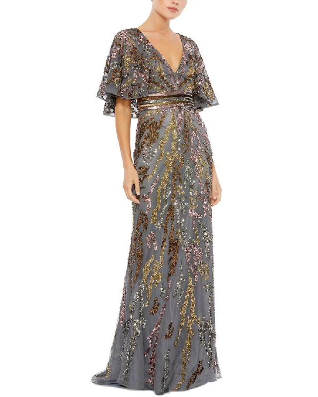 women's sustainable dressesMac Duggal A-Line Gown