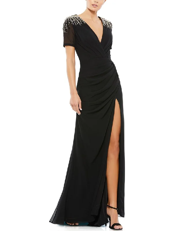 women's travel dressesMac Duggal Gown