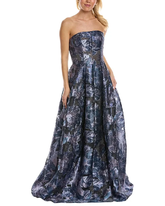 women's designer dressesRene Ruiz Fil Coupe Gown