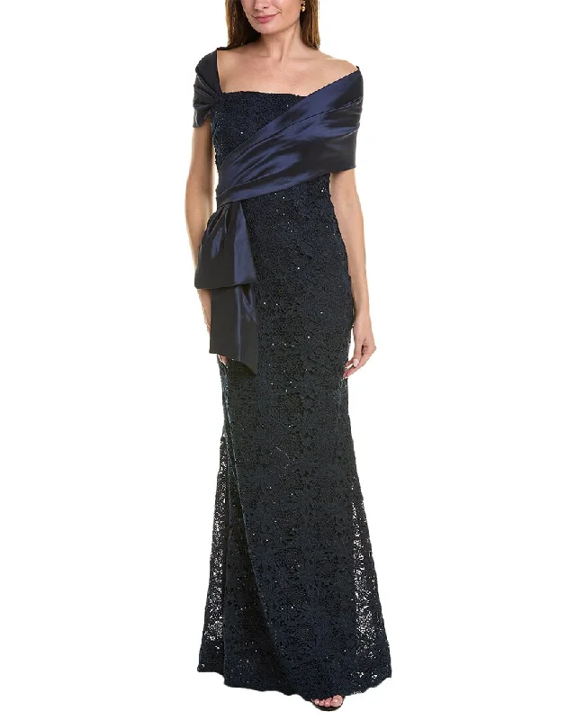 women's fashionable dressesTeri Jon by Rickie Freeman Lace Gown